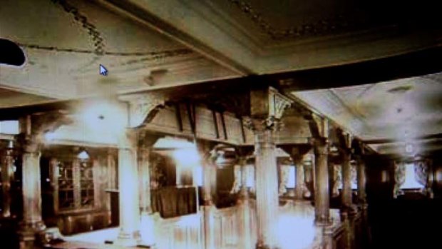 Seagoing opulence ... the interior of the SS Koombana.