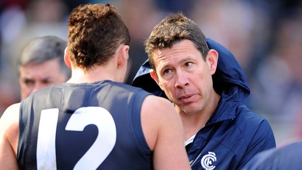 Brett Ratten will have to start looking for a tall forward.
