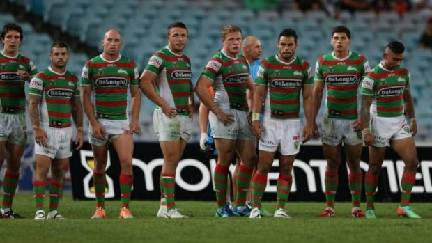 The Rabbitohs are desperate to regroup against the Raiders on Sunday.