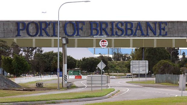 There has been an oil spill at the Port of Brisbane.