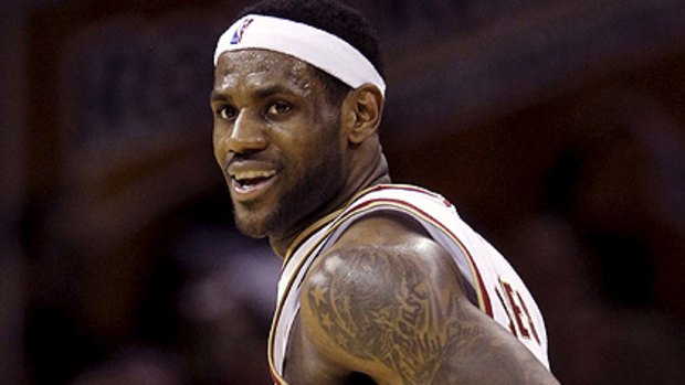 'Coward and a traitor' ... NBA superstar LeBron James is under fire for his decision to leave Cleveland for Miami.