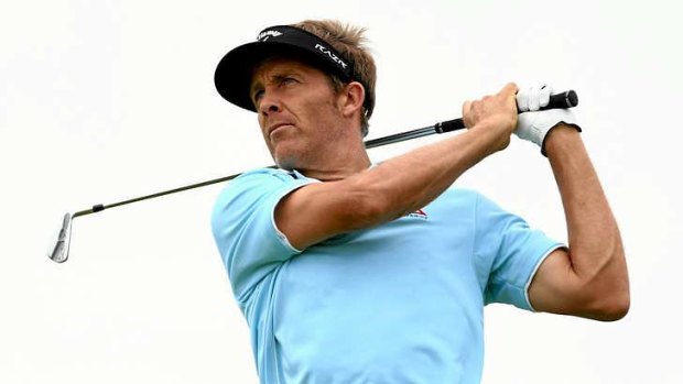 Not quite apples: Stuart Appleby is one of several Australians facing a scramble to secure their PGA Tour cards for next season.