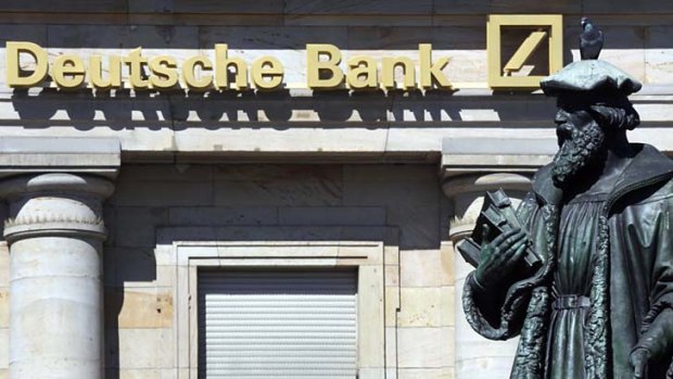 Under spotlight: Deutsche Bank.