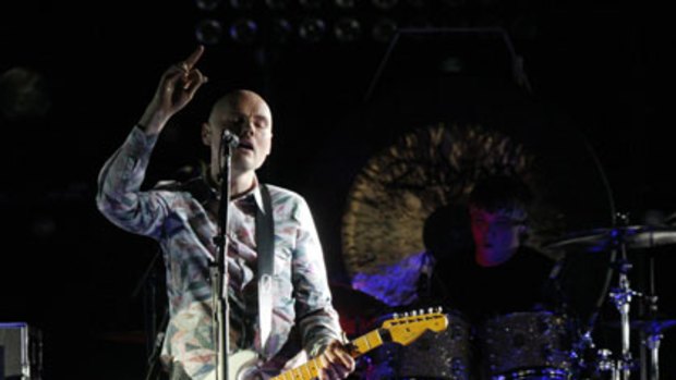 Billy, don’t be a guitar hero ... Corgan smashed  expectations.