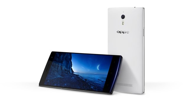 The Oppo Find 7.