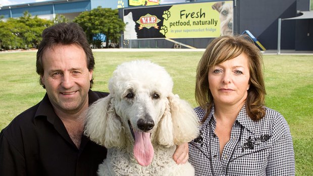 'Let's have some fun'...Tony and Christina Quinn, who built their fortune on pet food, are looking forward to running Darrell Lea.