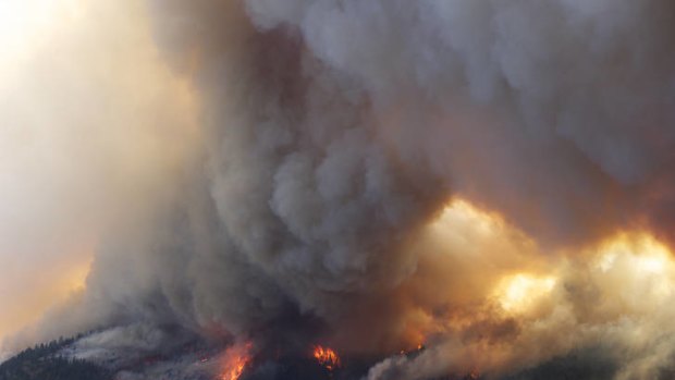 Fire from the Waldo Canyon wildfire destroyed homes in Colorado Springs.