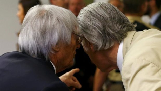 Proceedings dropped: Ecclestone's lawyers asked the court last week to end the trial.