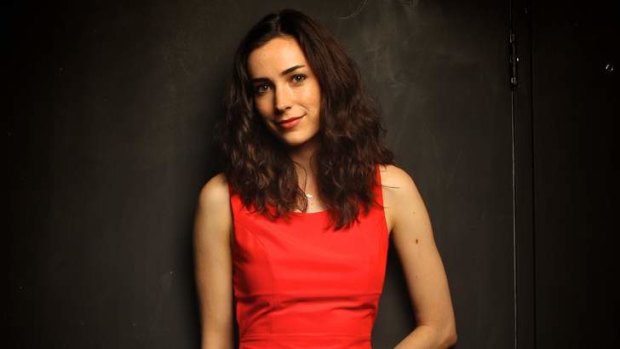 Coming of age: Geraldine Hakewill combines scriptwriting with acting.