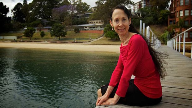 ''I was in two different senses of reality'' &#8230; Jodi Rose at the newly named Murray Rose Pool at Double Bay, where the champion took his first swimming strokes.