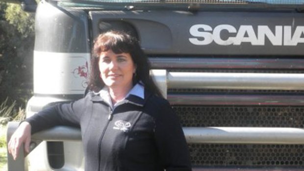Success Transport owner Heather Jones mortgaged the family home to buy her first trucks.