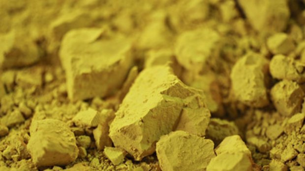 The prize ... now two contenders are racing to develop WA's first uranium mine.