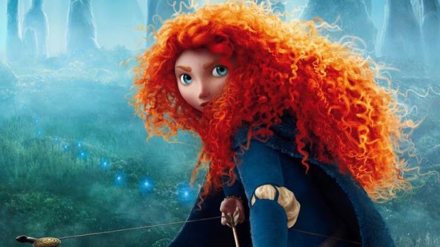 WARRIOR PRINCESS: Merida is voiced by Kelly Macdonald in the new Pixar animated film Brave, which opens today.