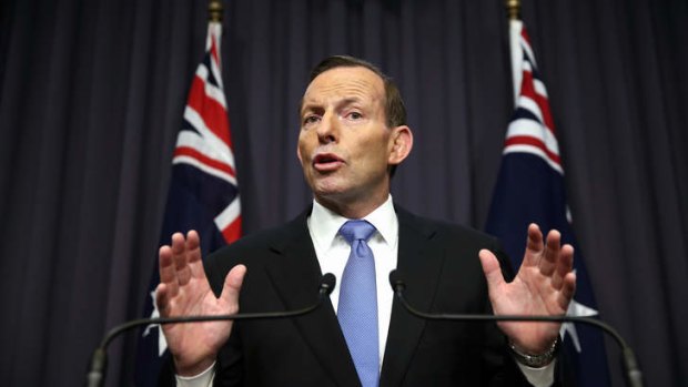 Prime Minister Tony Abbott says Australia 'strongly discourages' unilateral action in the region.