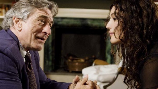 Robert De Niro and Monica Bellucci in Ages of Love.