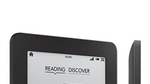 Kobo Mini e-book reader.