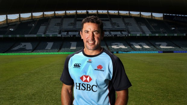 Hot seat: Daryl Gibson will take over from Michael Cheika as Waratahs coach next year.