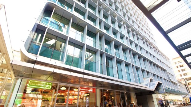 The Insurance Westralia Plaza on 167 St George's Terrace in the heart of Perth's business district.