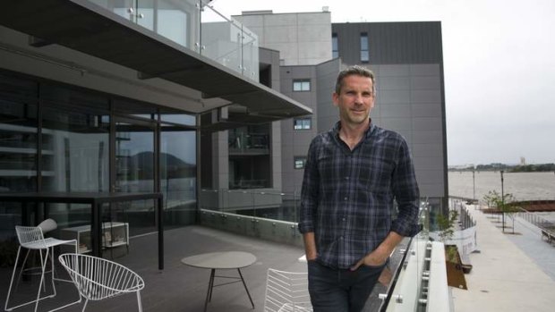 Cox Architecture director Chris Millman are one of a slew of new tenants in Kingston Foreshore.