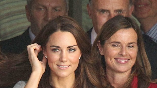 Pressure ... Kate Middleton's mannerisms reveal her need for greater control.