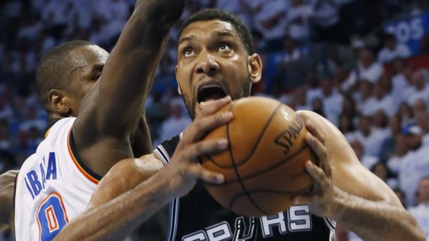 Ageless veteran Tim Duncan is still producing for San Antonio after a lengthy career in the NBA.