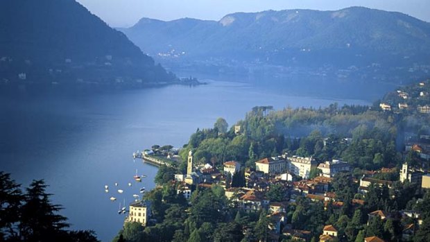 The ultimate in waterside beauty ... Lake Como.