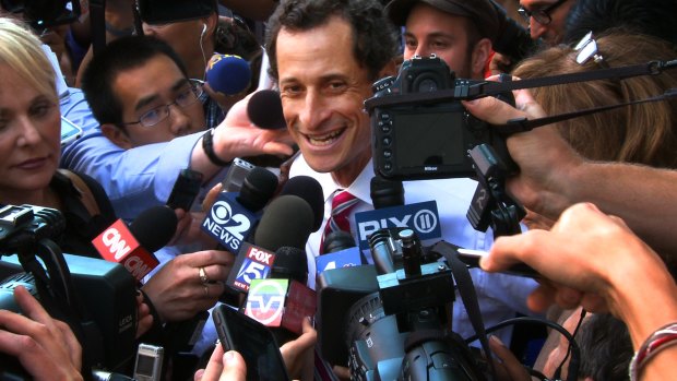 Anthony Weiner ... has a huge preference for being on camera.