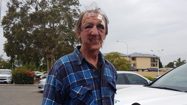 Police say three young men attacked 70-year-old David Goodhall. 