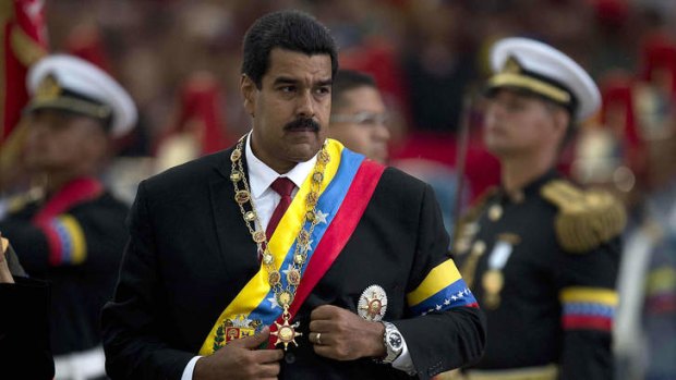 President Nicolas Maduro claims anti-government forces, including the private sector, are causing shortages in goods.