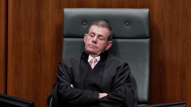 'I was good to him' ... Peter Slipper, in the Speaker's chair, has taken to Twitter to give Tony Abbott a kick.