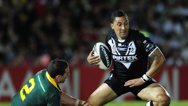 Snubbed: Benji Marshall can't get a start with the Kiwis.