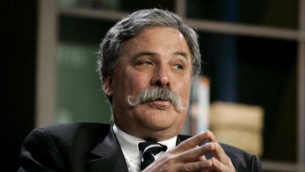 Chase Carey, deputy chairman, president and chief operating officer of News Corp, speaks during the Milken Institute Global Conference in Los Angeles.