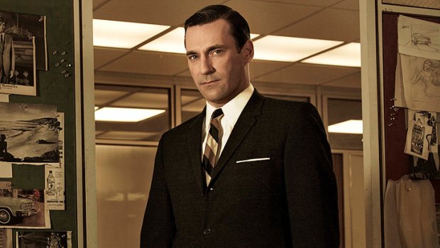 'That was when people started to behave differently around me,' says Hamm of the success of <i>Mad Men</i>.