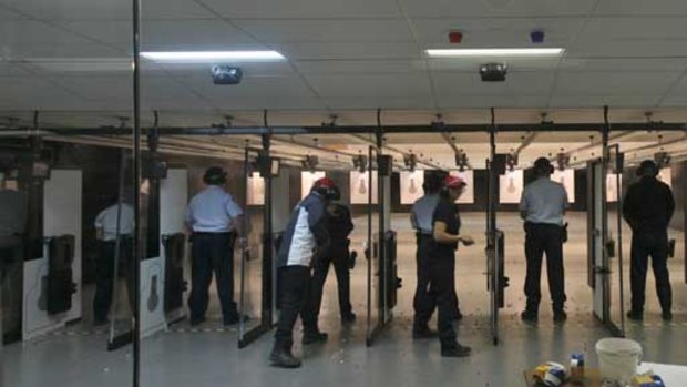 Target practice: The Glen Waverley police academy has spent more than $10 million on upgrades in preparation for a record number of recruits.