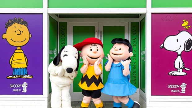 peanuts characters lucy and charlie