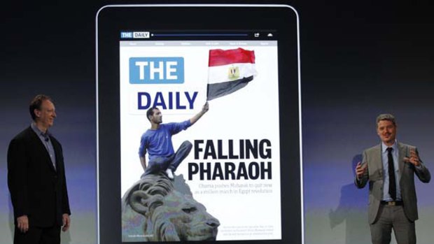 Playing by Apple's rules ... Rupert Murdoch's The Daily.