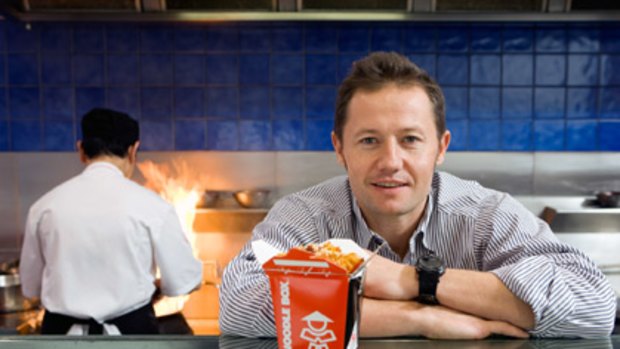 Noodle Box founder Dave Milne is planning an ambitious expansion.