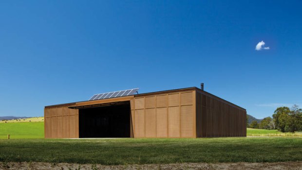 The exterior of the new Narbethong Community Hall.