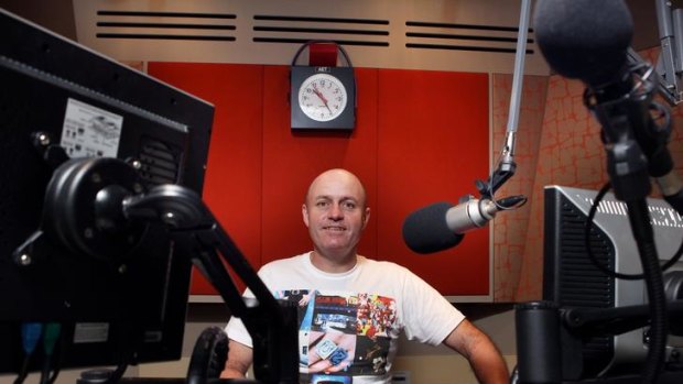 Digital-only radio programs such as Francis Leach's ABC <i>Grandstand</i> breakfast show don't yet reach beyond cities.