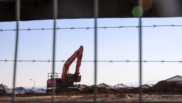 Green fields on the outskirts of Melbourne are being transformed into suburbs at an alarming rate.