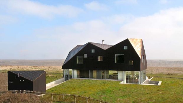 By design ... Dune House, a booklover's retreat at Thorpeness, Suffolk.