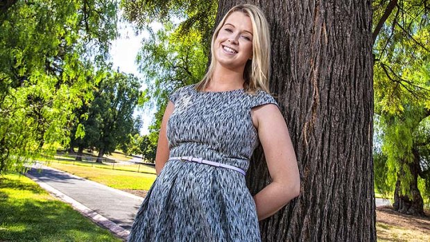 Brighter day: Bronwyn Collins, who has battled anxiety and depression, has had no symptoms for almost three years.