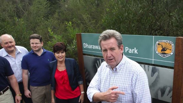 "I am confident that 98 per cent of the state conservation area has been conserved" ... Barry O'Farrell answers questions about mining and the new national park near Sydney.