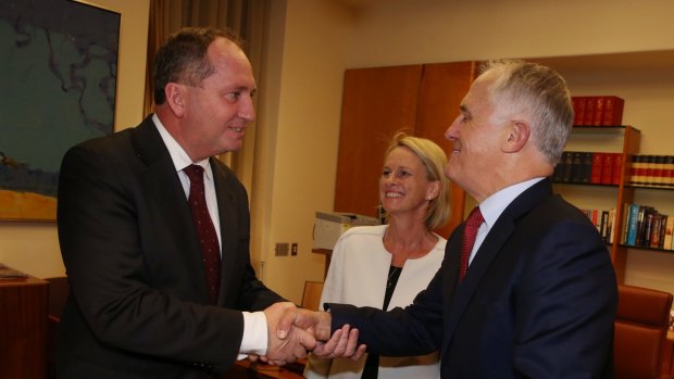 Somehow, Nationals duo Barnaby Joyce and Fiona Nash have convinced Malcolm Turnbull that shifting staff from cities to the bush is good policy.