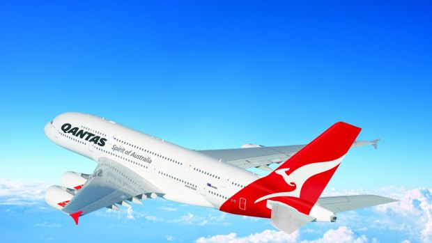 Qantas' Airbus A380-800s are used on many long-haul flights.