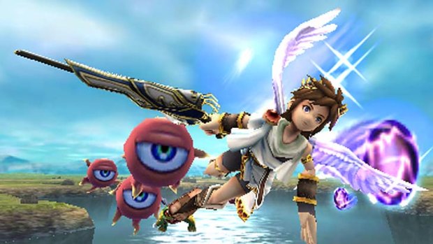 Exceptional presentation ... <em>Kid Icarus: Uprising</em>.