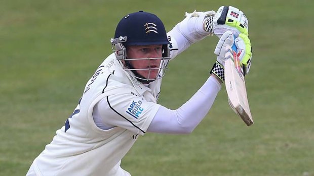 Australian-born Sam Robson played under-19s for his country of birth, but by 2015, could be an England opening batsman.