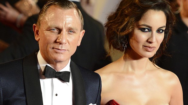 More black tie events to come? ... Daniel Craig and Berenice Marlohe at the <i>Skyfall</i> premiere in London.