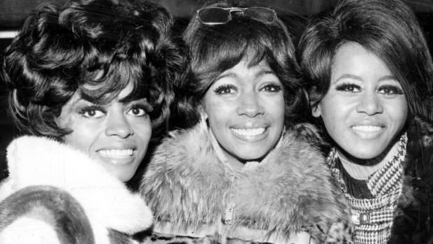 The Supremes: (l-r) Diana Ross, Mary Wilson, Cindy Birdsong.