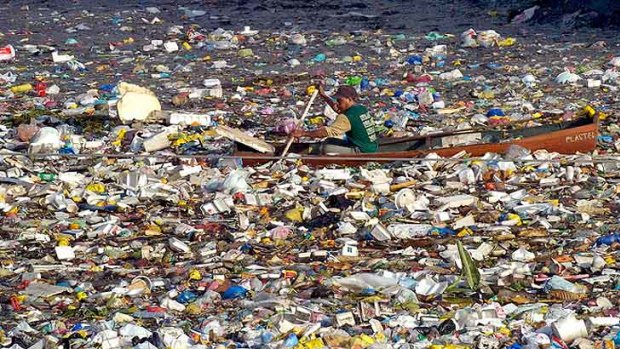 The Great Pacific Garbage Patch is reported to be twice the size of Texas.